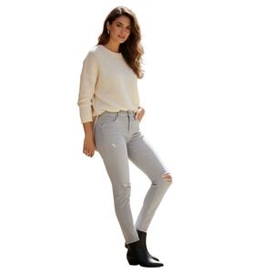 FRAME Le High Skinny Jeans Light Gray Womens‎ 25 NWOT MSRP $230